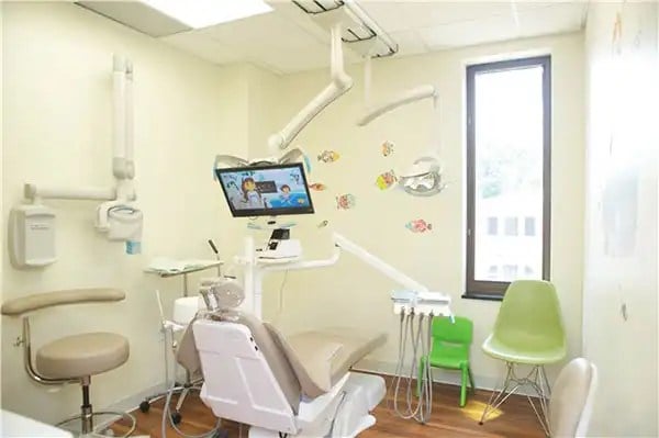 Pediatric dental surgery room.